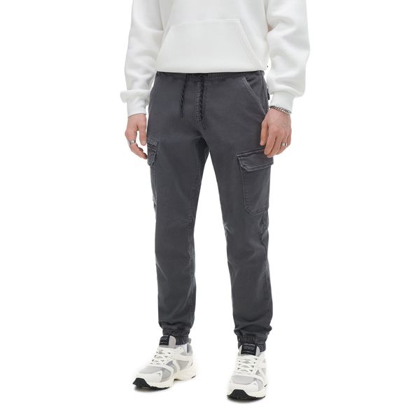 Cropp Cropp - Cargo jogger pantalone - light grey