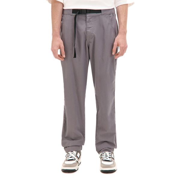 Cropp Cropp - Pantalone s kaišem - tamno siva