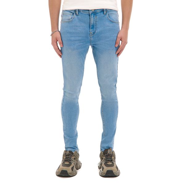 Cropp Cropp - Skinny farmerke - PLAVA