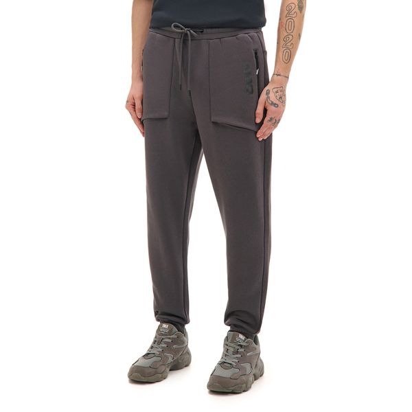 Cropp Cropp - Sportske jogger pantalone - tamno siva