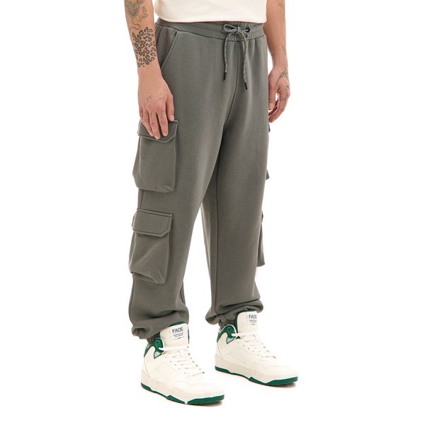 Cropp Cropp - Sportske jogger pantalone - tamno siva