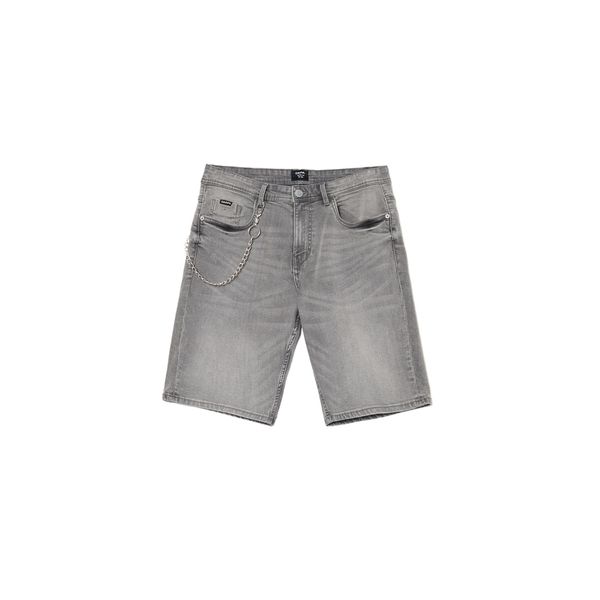 Cropp Cropp - Teksas šorts - light grey