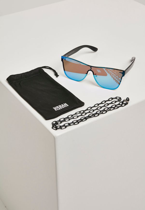 Urban Classics Accessoires 103 BLK/Blue chain sunglasses