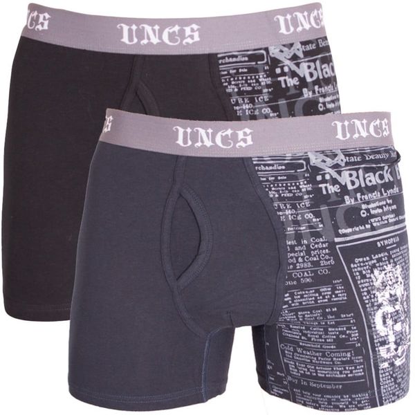 UNCS 2PACK Men's Boxer Shorts UNCS Angelo