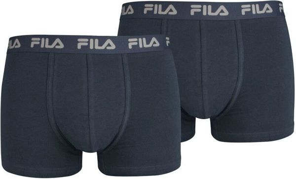 Fila 2PACK men's boxers Fila blue