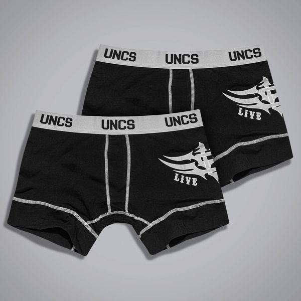 UNCS 2PACK men's boxers UNCS Wings III oversize