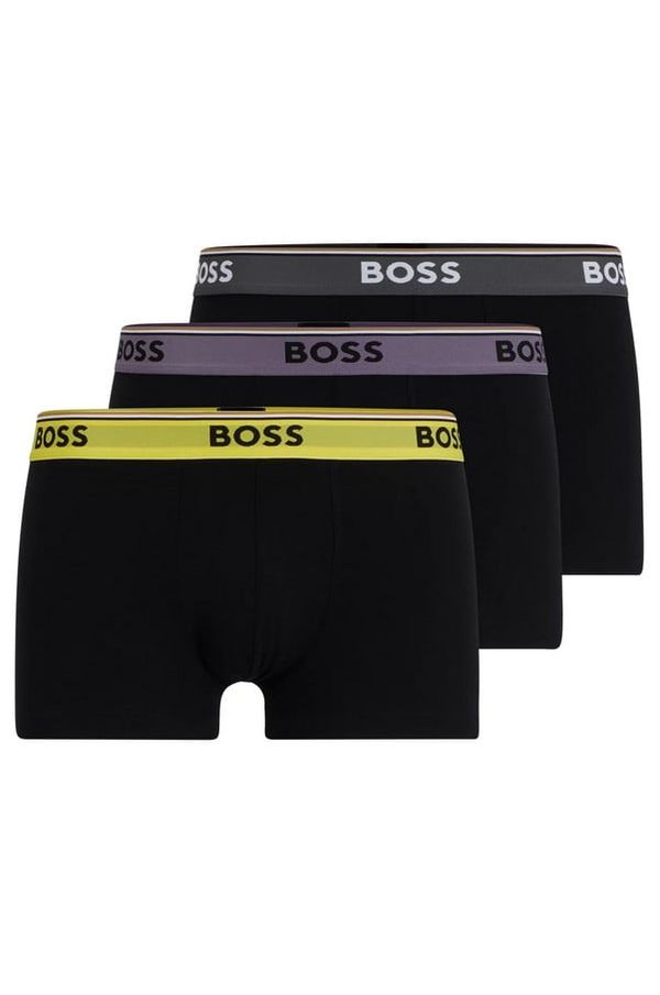 Hugo Boss 3PACK Mens Boxers Hugo Boss black