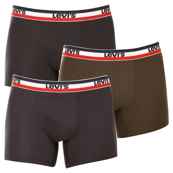 Levi's® 3PACK men's boxers Levis multicolored