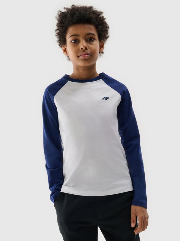 4F 4F Long Sleeve T-Shirt for Boys - Navy Blue