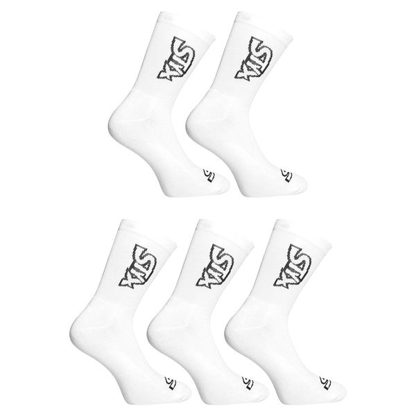 STYX 5PACK Styx high white socks