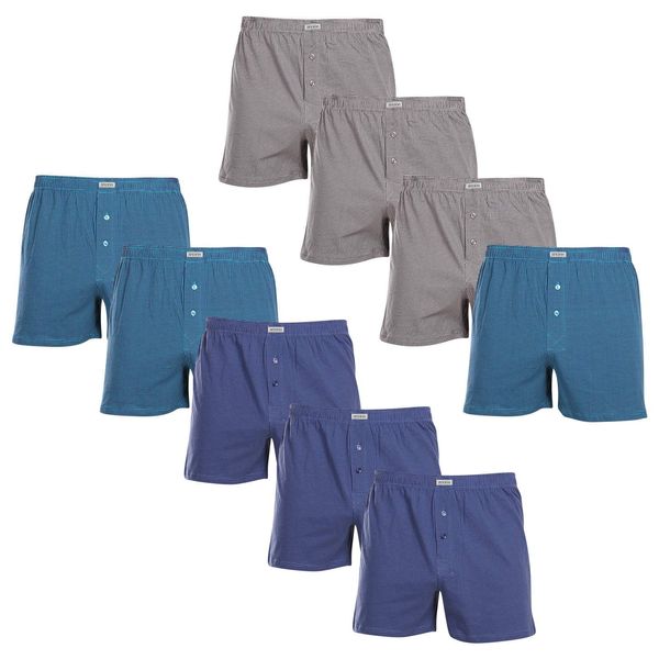 Andrie 9PACK men's boxer shorts Andrie multicolor