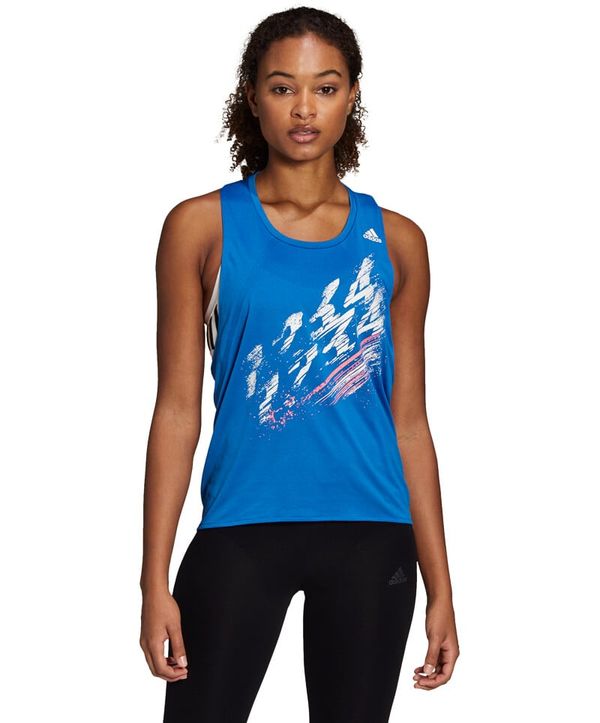 Adidas adidas Speed Tank Women's Tank Top Blue, L