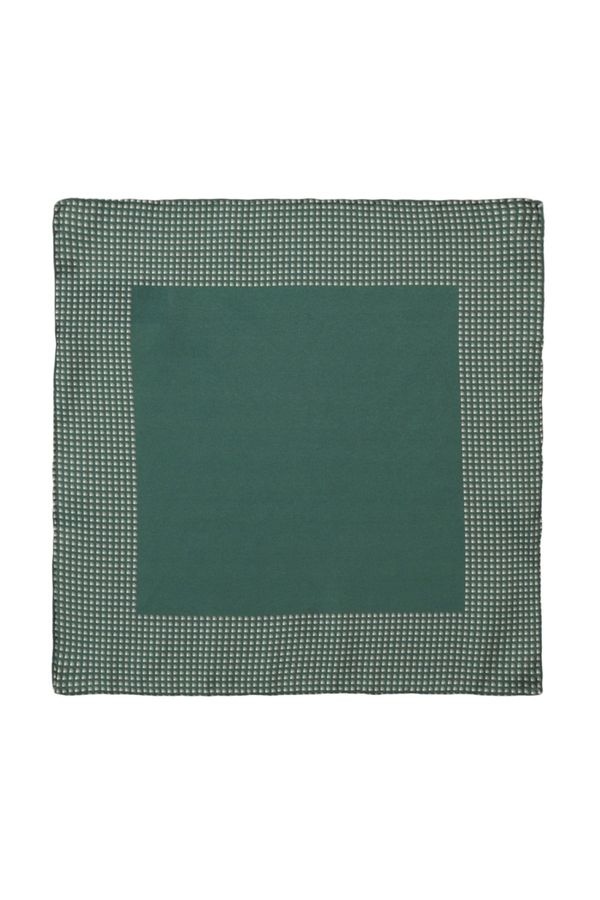 ALTINYILDIZ CLASSICS ALTINYILDIZ CLASSICS Men's Green Patterned Green Classic Handkerchief