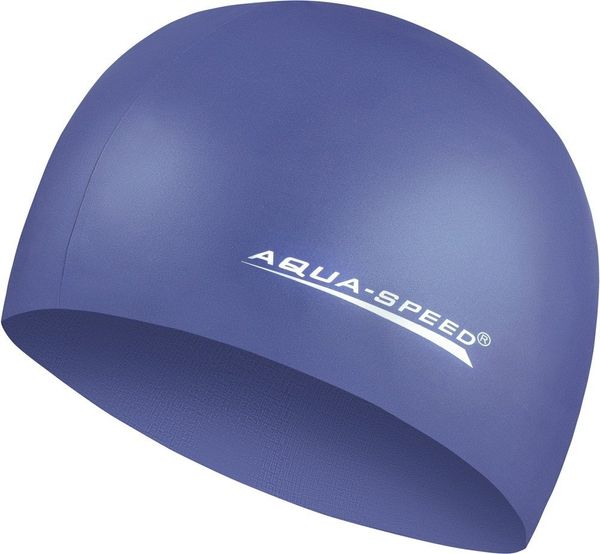 AQUA SPEED AQUA SPEED Unisex's Swimming Cap Mega Navy Blue Pattern 10
