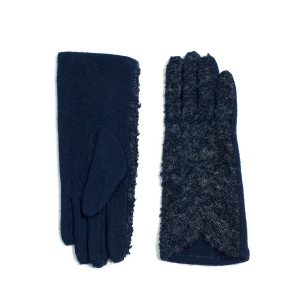 Art of Polo Art Of Polo Woman's Gloves Rk15352-4 Navy Blue