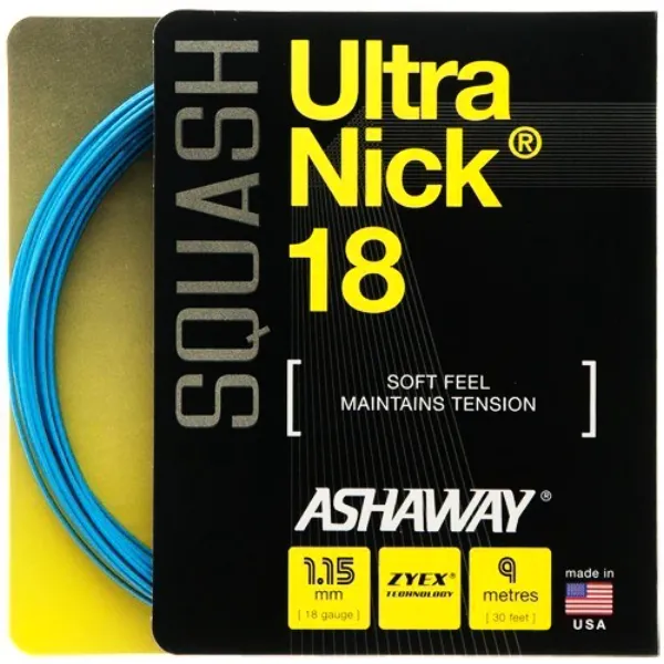 Ashaway Ashaway UltraNick 18 Squash String (9m)