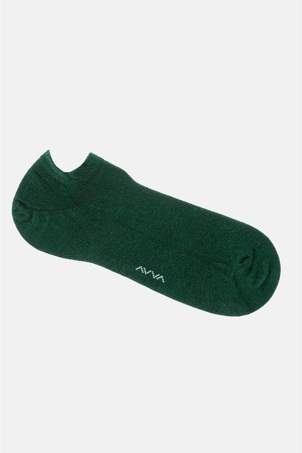 Avva Avva Men's Green Sneaker Socks
