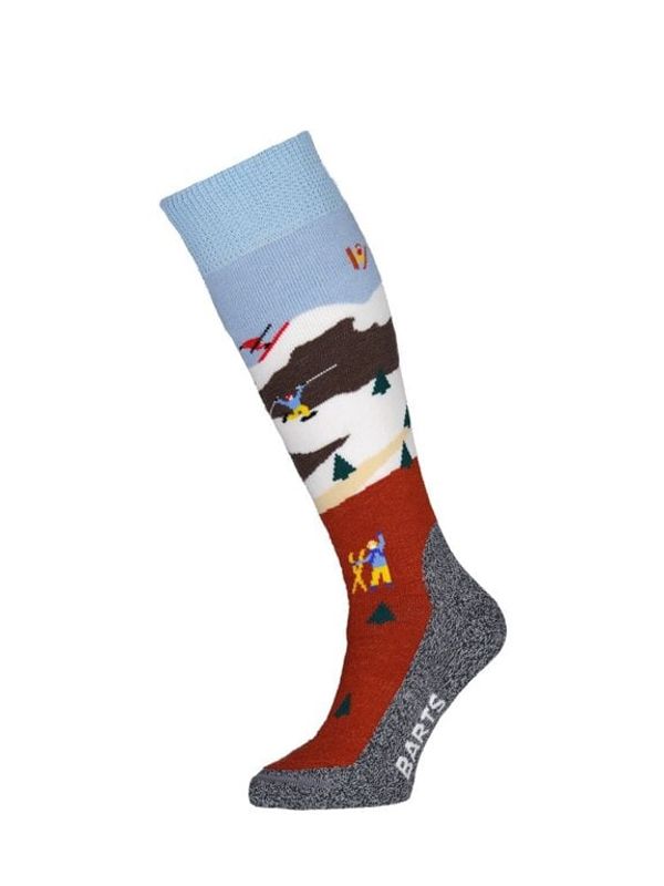 Barts Barts SKISOCK SNOWRIDER KIDS Rust socks