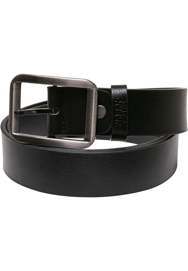 Urban Classics Accessoires Base strap with thorn buckle made of synthetic leather black