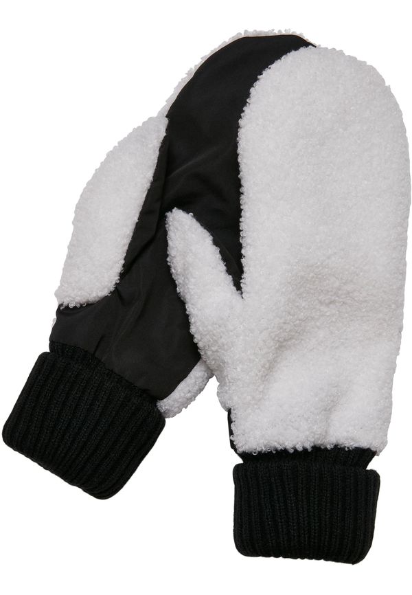 Urban Classics Accessoires Basic Sherpa gloves black/white