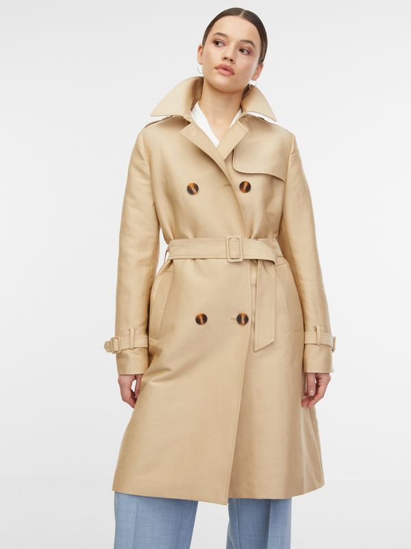 Orsay Beige women's trench coat ORSAY