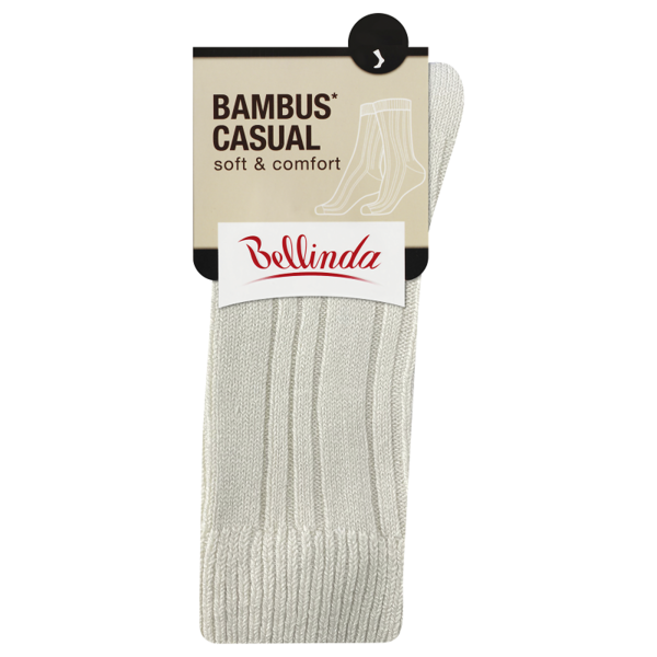 Bellinda Bellinda BAMBOO CASUAL UNISEX SOCKS - Winter bamboo socks - beige