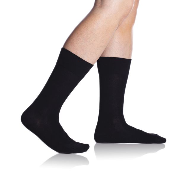 Bellinda Bellinda BAMBOO COMFORT SOCKS - Classic men's socks - black