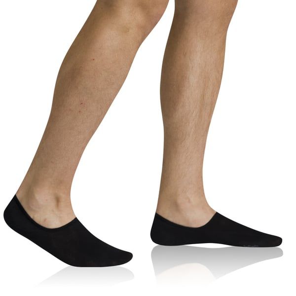 Bellinda Bellinda BAMBOO SNEAKER SOCKS - Unisex socks invisible - black