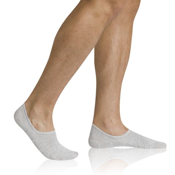 Bellinda Bellinda BAMBOO SNEAKER SOCKS - Unisex socks invisible - gray