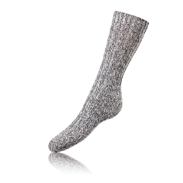 Bellinda Bellinda NORWEGIAN STYLE SOCKS - Men's winter socks of Norwegian type - gray