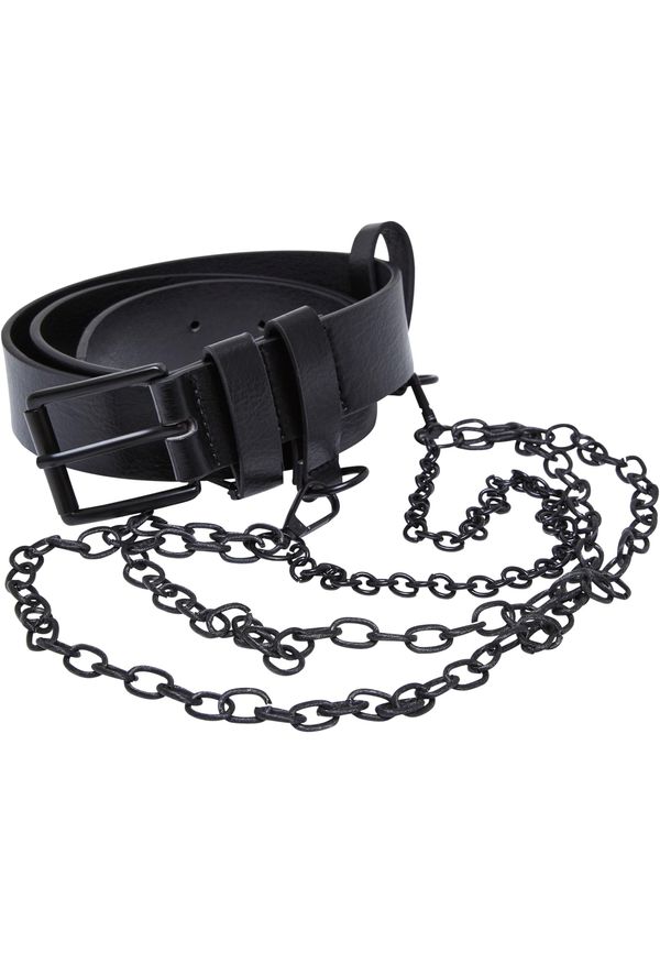 Urban Classics Accessoires Belt with chain black