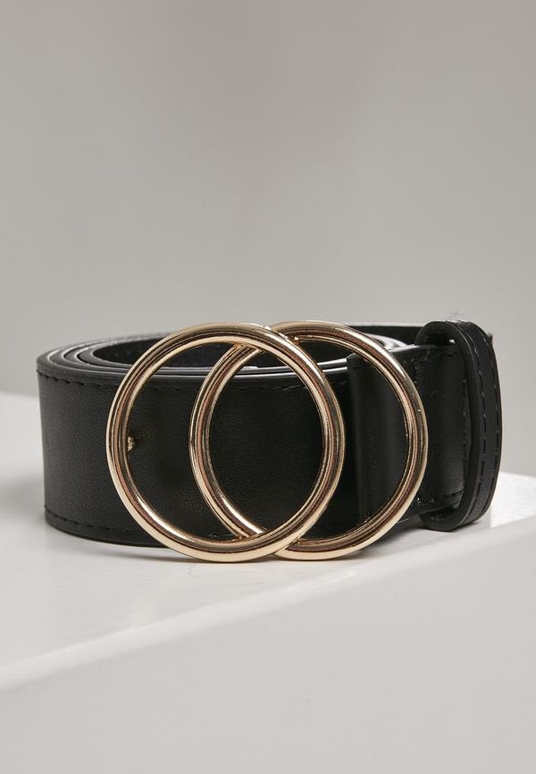 Urban Classics Accessoires Belt with ring buckle black