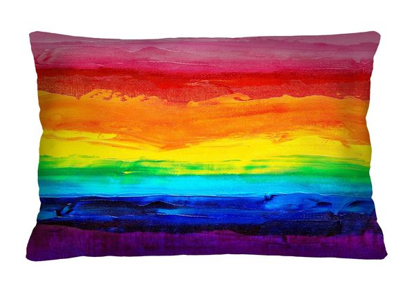 Bertoni Home Bertoni Home Unisex's Rectangular Pillow Colourful