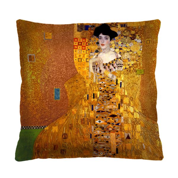 Bertoni Home Bertoni Home Unisex's Square Pillow Klimt Donna