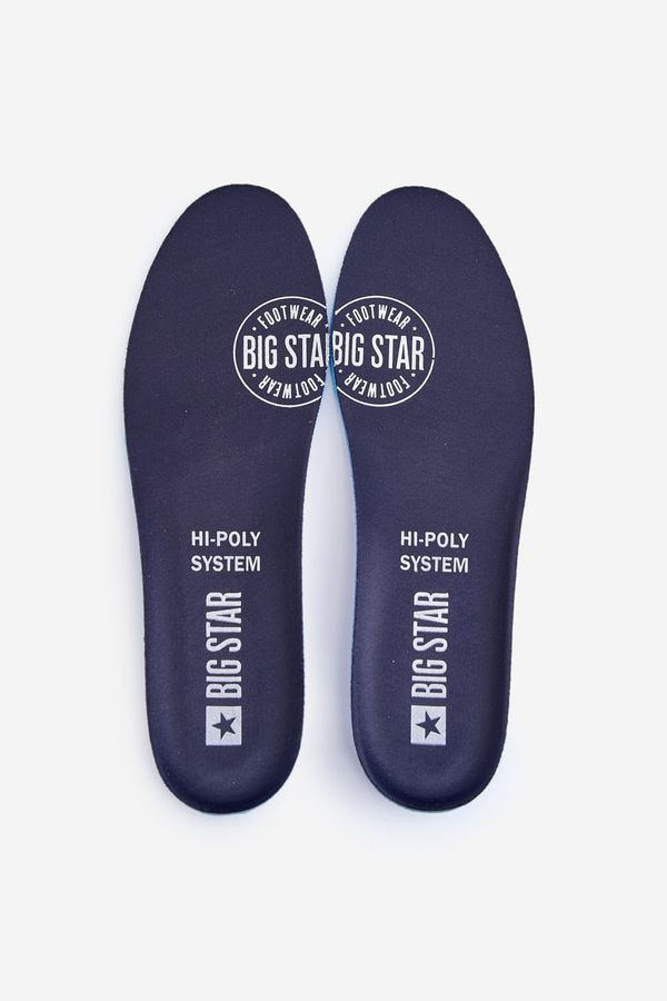 BIG STAR SHOES BIG STAR HI-POLY SYSTEM Insoles 2 pairs Navy Blue