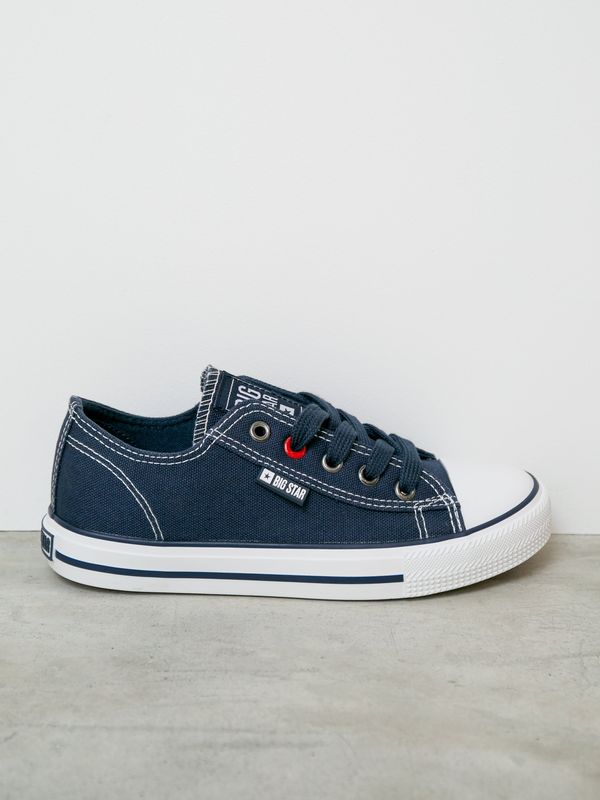 Big Star Big Star Woman's Sneakers Shoes 209668-403 Navy Blue
