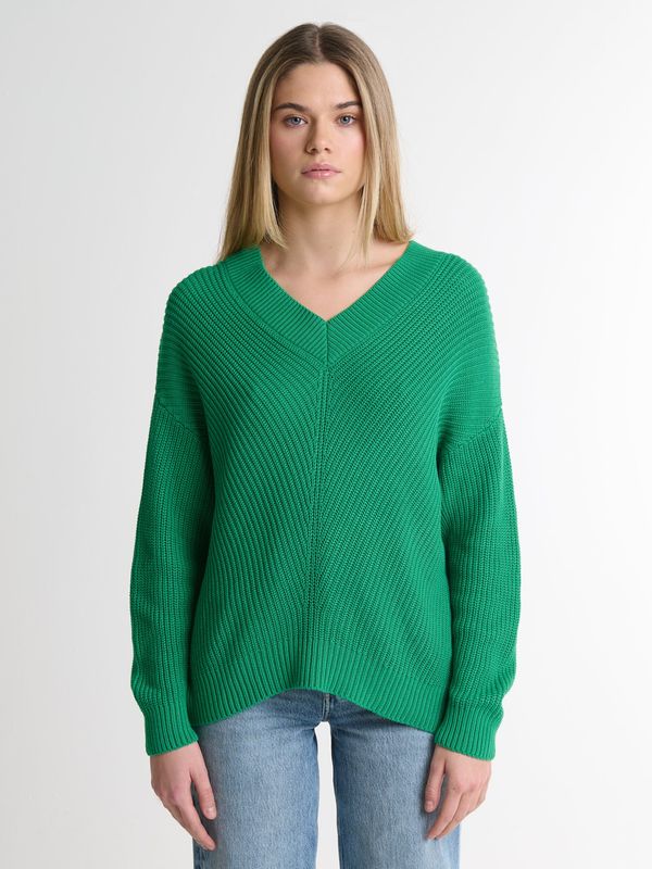 Big Star Big Star Woman's V-neck_sweater Sweater 161030  Wool-301