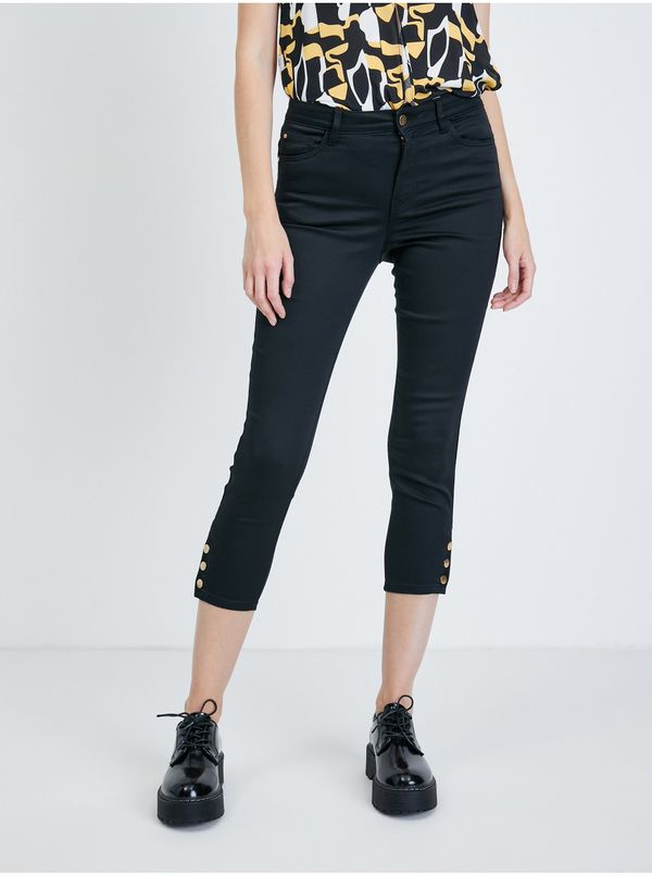 Orsay Black cropped trousers ORSAY