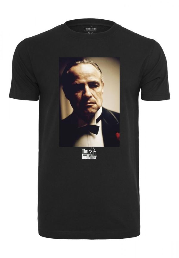 Merchcode Black Godfather Portrait T-Shirt