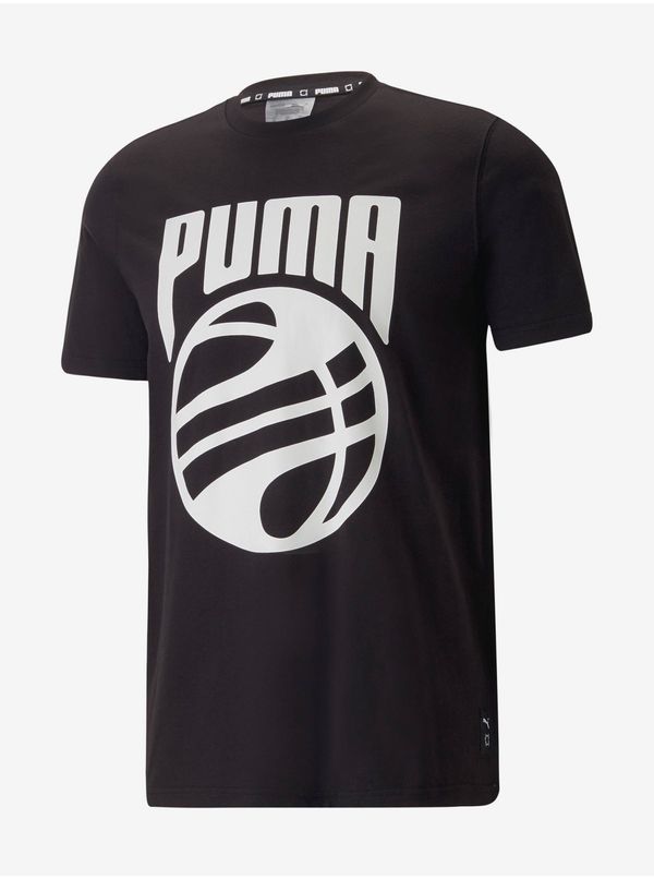 Puma Black Men T-Shirt Puma Posterize - Men