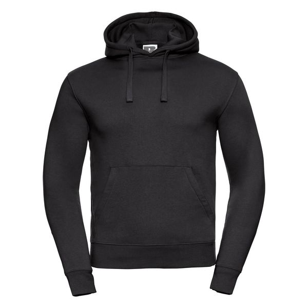 RUSSELL Black men's hoodie Authentic Russell
