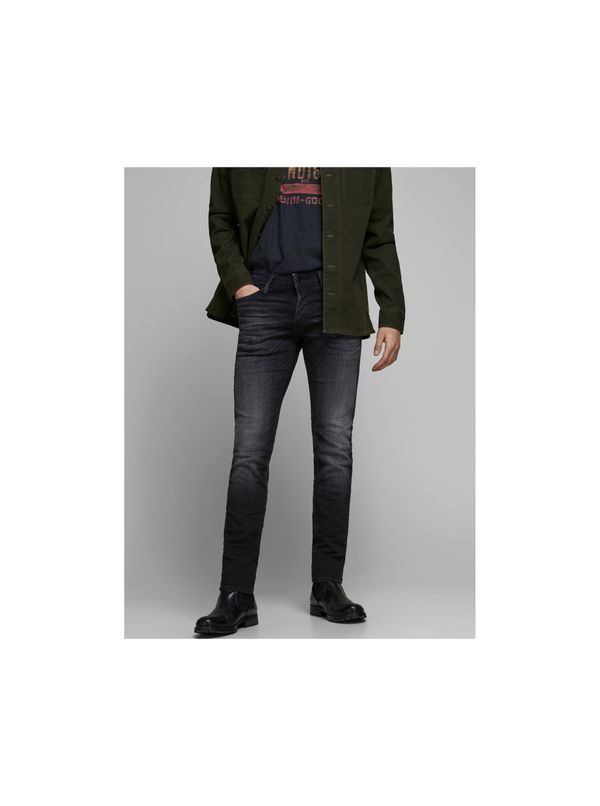 Jack & Jones Black slim fit jeans Jack & Jones Glenn - Men