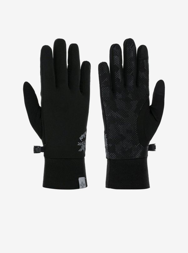 Kilpi Black unisex sports gloves Kilpi CASPI
