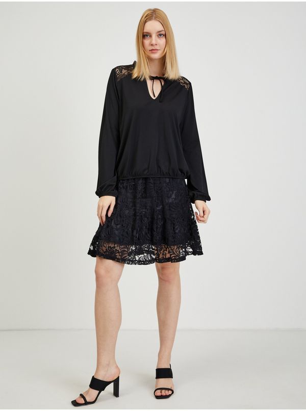 Orsay Black Women's Blouse with Lace ORSAY - Ladies