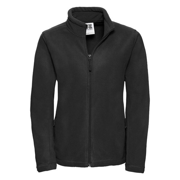 RUSSELL Black Women's Fleece Outdoor Fleece Russell