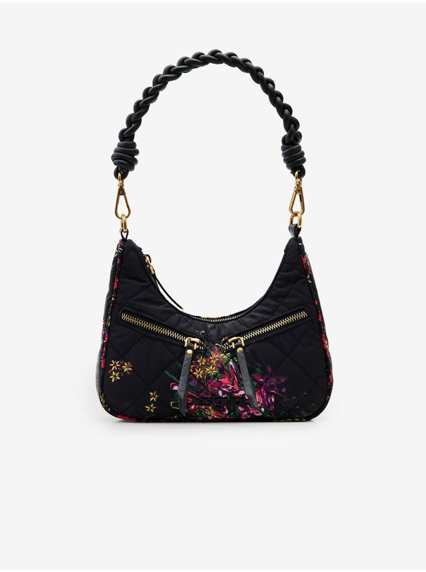 DESIGUAL Black Women's Floral Handbag Desigual Yenes Medley Multipocket - Ladies