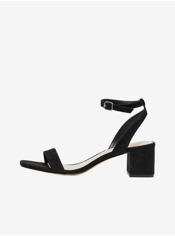 Only Black women's heeled sandals ONLY Hanna - Women