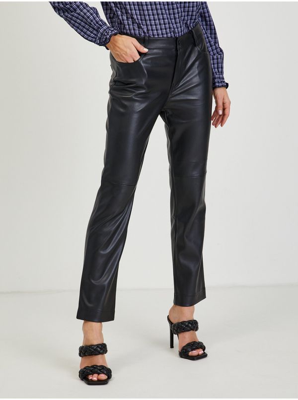 Orsay Black women's leatherette pants ORSAY - Ladies
