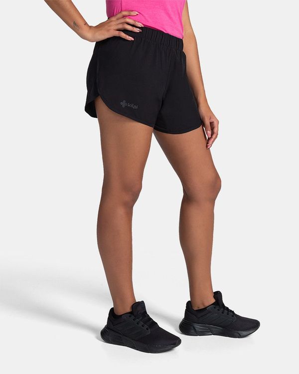 Kilpi Black women's sports shorts Kilpi Lapina