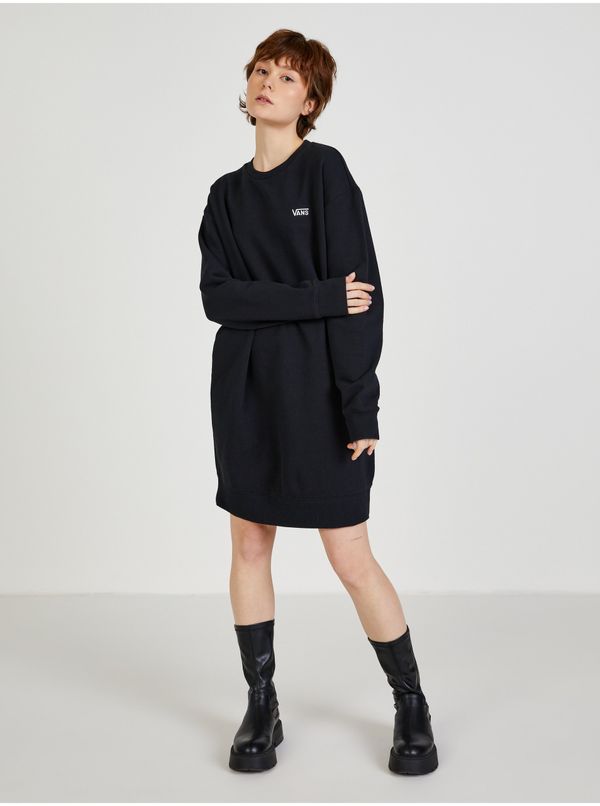 Vans Black women's sweatshirt dress VANS Flying V - Women